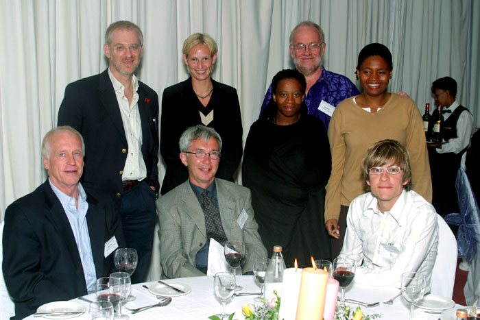 Participants at Thursday's conference dinner